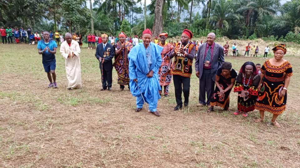 Community members in discussion